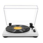 Rline RLTN11WH Giradischi bluetooth White-Bianco Lucido