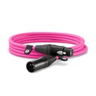 Rode XLR3M-P cavo audio 3 m XLR Rosa