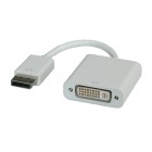 ROLINE Cavo Adattatore DisplayPort - DVI-D (Dual-Link) Bianco