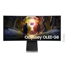 Samsung Odyssey OLED G8 34" WQHD Curvo 3440 x 1440 Pixel UltraWide Quad HD OLED Argento