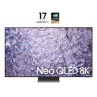 Samsung Series 8 TV QE65QN800CTXZT Neo QLED 8K, Smart TV 65" Processore Neural Quantum 8K, Dolby Atmos e OTS+, Titan Black 2023