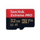 SanDisk Micro SD Extreme Pro Mobile 32GB HC + adattatore SD (A1, V30, U3, UHS I, C10 - 100MB/s lettura, 90MB/s scrittura)