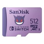 SanDisk microSD Pokémon 512GB UHS-I - Nintendo Switch | OLED | Lite