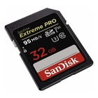 SanDisk 32GB Extreme Pro SDHC 95MB/s V30 U3 Classe 10
