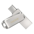 SanDisk Ultra Dual Drive Luxe USB 64 GB USB A / USB C 3.2 Gen 1 Acciaio inossidabile