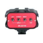Saramonic SR-AX100 Mixer audio con ingresso stereo e doppio mono da 3,5 mm