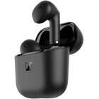 Sennheiser ACCENTUM Open - Auricolari con design aperto, suono dinamico e Bluetooth 5.3, resistenza agli schizzi IPX4, batteria con 28 ore di autonomia e custodia di ricarica USB-C - Nero
