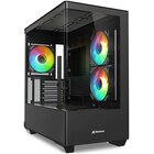 Sharkoon ELITE SHARK CM100 BLACK M-ATX NERO
