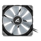 Sharkoon F50 Case per computer Ventilatore 12 cm Nero, Grigio