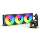 Sharkoon S100 ARGB AIO dissipatore a liquido 360 Black Nero