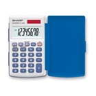 Sharp EL-243EB Tasca Calcolatrice di base Blu, Bianco