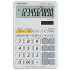 Sharp EL-332B-WH Scrivania Calcolatrice finanziaria Bianco