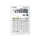 Sharp EL-332B-WH Scrivania Calcolatrice finanziaria Bianco