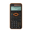 Sharp EL-W531XGYR Tasca Calcolatrice scientifica Nero, Arancione
