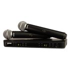 Shure BLX288/SM58 Nero Microfono per palco/spettacolo