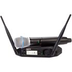 Shure GLXD24+/B87A Microfono wireless per chiesa, karaoke e voci con batteria 12 ore e raggio 30m