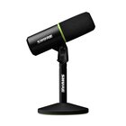 Shure MV6 Microfono da Tavolo USB, USB-C, Microfono Dinamico, Auto Level Mode, Popper Stopper Digitale, per Giocatori PC e Stream