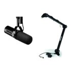 Shure SM7DB microfono + A/26 BK Asta Regolabile Broadcast con cavo 5 metri con connettori XLR