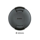 Sigma A00125 Tappo per Obiettivo 62 mm