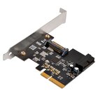 Silverstone ECU04-E scheda di interfaccia e adattatore Interno USB 3.2 Gen 1 (3.1 Gen 1)