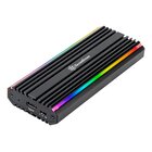 Silverstone MS13 Box esterno SSD Nero M.2 USB-C