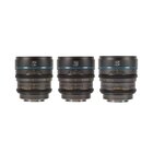 SIRUI Set Night Walker t/1.2 S35 Cine Canon RF (24mm, 35mm, 55mm) - Metal Gray
