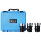 SIRUI Set IronStar t/1.9 1.5X Anamorphic Full Frame Cine (35mm,45mm,60mm) Neutral Flare EF/PL