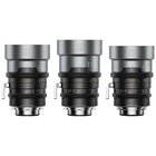 SIRUI Set IronStar t/1.9 1.5X Anamorphic Full Frame Cine (75mm,100mm,135mm) Neutral Flare EF/PL