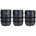 SIRUI VP-1 Vision Prime 24mm/35mm/50mm t/1.4 Black Sony E-Mount Nativo - Baionette RF/Z/L-Mount in dotazione
