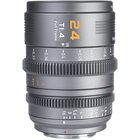 SIRUI VP-1 Vision Prime 24mm t/1.4 Metal Grey Sony E-Mount Nativo - Baionette RF/Z/L-Mount in dotazione