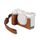 SmallRig Kit custodia in pelle marrone per Sony Alpha 7C II / Alpha 7CR