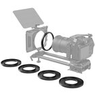 SmallRig Adapter Rings Kit (52/55/58/62/86-95 mm) per Mini Matte Box 3383
