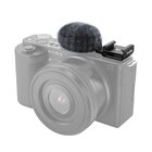 SmallRig Adattatore Cold Shoe con antivento in pelo per Sony serie ZV
