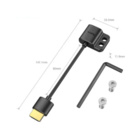 SmallRig Cavo Adattatore Ultra Slim 4K HDMI 3019