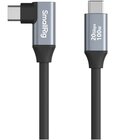 SmallRig Cavo dati USB-C (dritto) a USB-C (angolato) 60 cm 20 Gbps PD100W