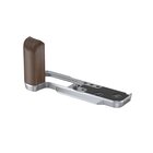 SmallRig Impugnatura a L in legno per FUJIFILM X100VI / X100V (argento)