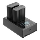 SmallRig Kit batteria e caricabatteria doppio per EN-EL15