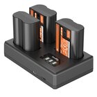 SmallRig Kit batteria e caricabatterie triplo per Nikon EN-EL15c