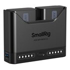 SmallRig Kit di ricarica DUAL per Sony NP-FW50 con 2 Batterie Incluse