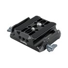 SmallRig Piastra di base universale LWS con doppio morsetto per asta da 15mm