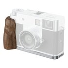 SmallRig Piastra di montaggio a L con impugnatura in legno per FUJIFILM X half Argento