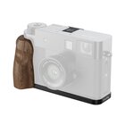 SmallRig Piastra di montaggio a L con impugnatura in legno per FUJIFILM X half Nero