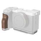 SmallRig Piastra di montaggio a L con impugnatura in legno per Sony Alpha 7C II / Alpha 7CR