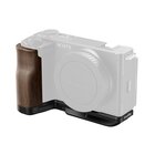 SmallRig Piastra di montaggio a L con impugnatura in legno per Sony ZV-E10 II
