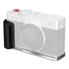 SmallRig Piastra di montaggio a L con impugnatura in silicone per FUJIFILM X-E5 Argento