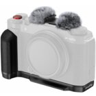 SmallRig Piastra di montaggio a L con impugnatura in silicone per FUJIFILM X-M5 Black
