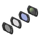 SmallRig Set filtri variabili ND, CPL, Light Pollution e 1/4 Black Mist con custodia per DJI Osmo Pocket 3