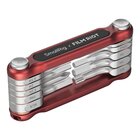 SmallRig x FILM RIOT Set di chiavi pieghevoli 10 in 1 con posizionamento multi-angolo Rosso