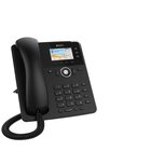 SNOM Tischtelefon D717 telefono IP Nero 3 linee TFT