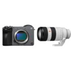 Sony FX2 Full Frame Cinema Camera + FE 70-200mm f/2.8 GM OSS II Premium G Master Series Telephoto Zoom Lens